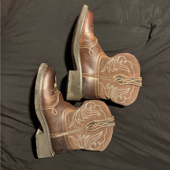 Ariat Women’s Heritage Dapper Western Boots Size 7 – Round Toe Leather - Picture 2 of 8